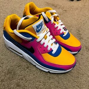 Multicolored Nike AirMax.